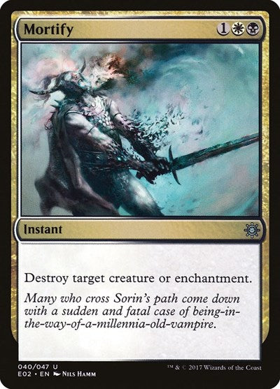 Mortify (Explorers of Ixalan) Light Play