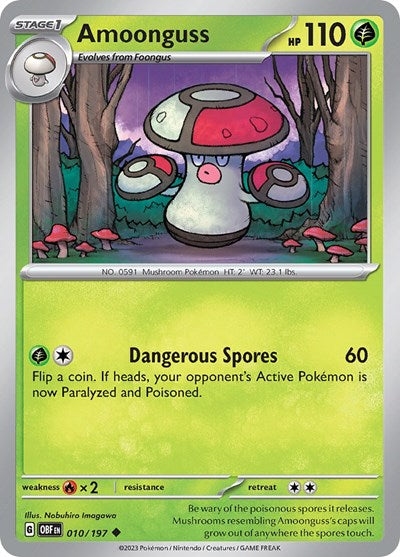 Amoonguss (Scarlet and  Violet: Obsidian Flames) Light Play