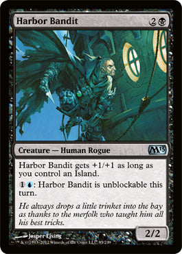 Harbor Bandit (Magic 2013 Core Set) Light Play Foil