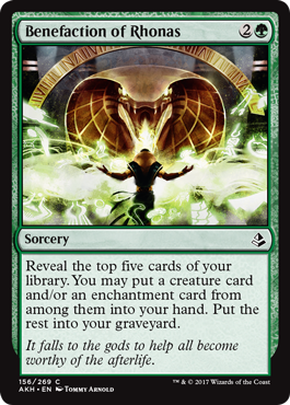 Benefaction of Rhonas (Amonkhet) Light Play