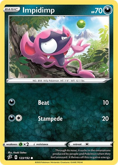 Impidimp (SWSH02: Rebel Clash) Light Play