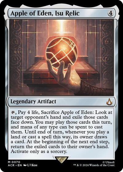 Apple of Eden, Isu Relic (Universes Beyond: Assassin's Creed) Light Play