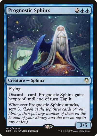 Prognostic Sphinx (Archenemy: Nicol Bolas) Light Play