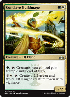 Conclave Guildmage (Guilds of Ravnica) Light Play Foil