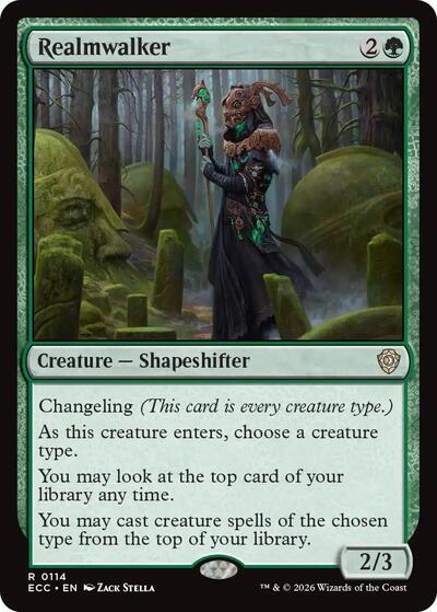 Realmwalker (Commander: Lorwyn Eclipsed) Near Mint