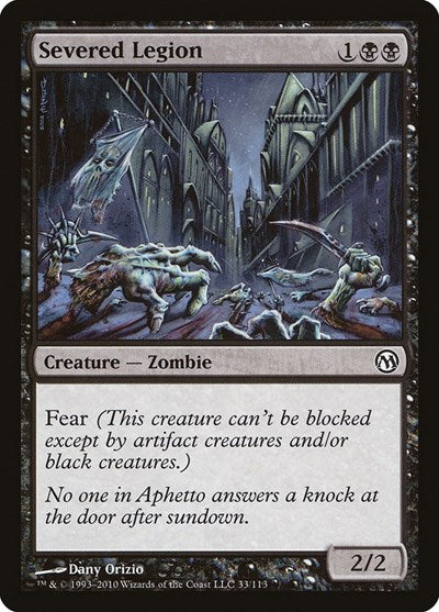 Severed Legion (Duels of the Planeswalkers) Light Play