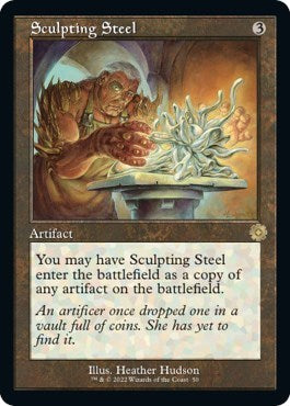 Sculpting Steel (The Brothers' War: Retro Frame Artifacts) Light Play