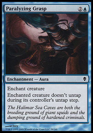 Paralyzing Grasp (Zendikar) Near Mint