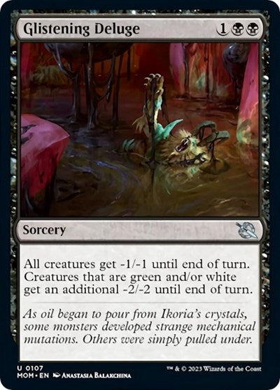 Glistening Deluge (March of the Machine) Light Play Foil