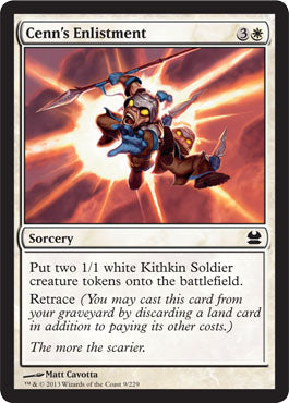 Cenn's Enlistment (Modern Masters) Light Play