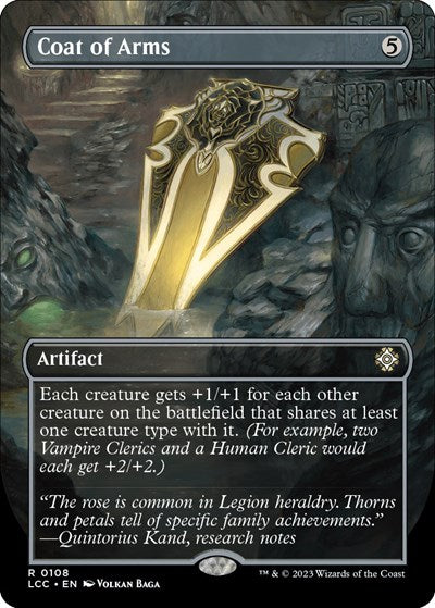 Coat of Arms (Borderless) (Commander: The Lost Caverns of Ixalan) Near Mint