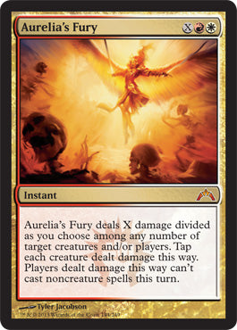 Aurelia's Fury (Gatecrash) Light Play Foil