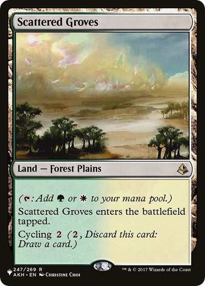 Scattered Groves (Secret Lair Commander: From Cute to Brute) Light Play