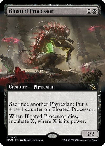 Bloated Processor (Extended Art) (March of the Machine) Light Play