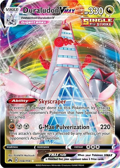 Duraludon VMAX (Crown Zenith) Near Mint Holofoil