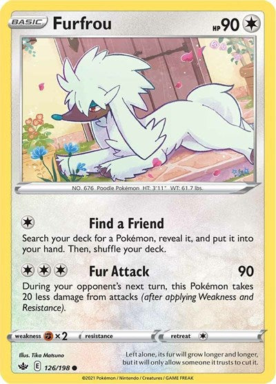 Furfrou (SWSH06: Chilling Reign) Light Play