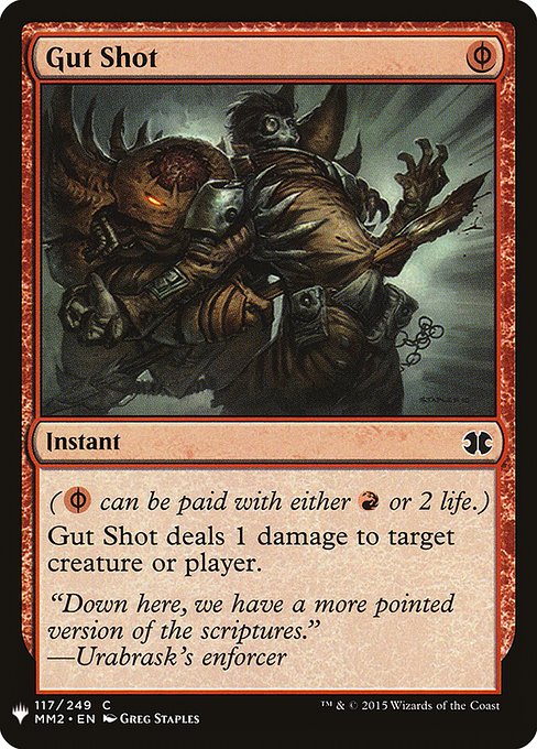 Gut Shot (Mystery Booster) Light Play