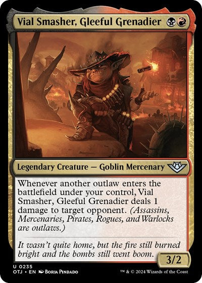 Vial Smasher, Gleeful Grenadier (Outlaws of Thunder Junction) Light Play