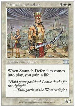Staunch Defenders (Classic 6th Edition) Medium Play