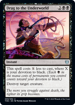 Drag to the Underworld (Theros Beyond Death) Light Play