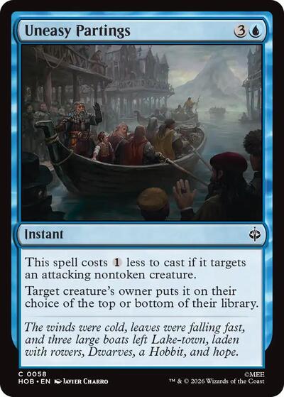 Uneasy Partings (The Hobbit) Light Play
