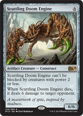 Scuttling Doom Engine (Magic 2015 Core Set) Heavy Play