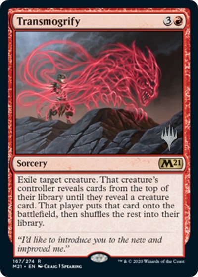 Transmogrify (Promo Pack: Core Set 2021) Light Play Foil
