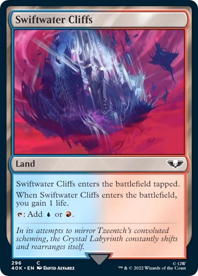 Swiftwater Cliffs (Universes Beyond: Warhammer 40K) Light Play