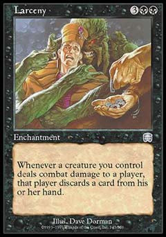 Larceny (Mercadian Masques) Light Play