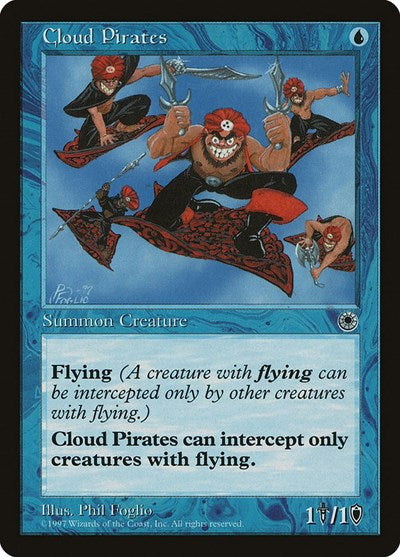 Cloud Pirates (Reminder Text) (Portal) Light Play