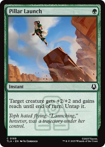 Pillar Launch (Avatar: The Last Airbender) Light Play Foil