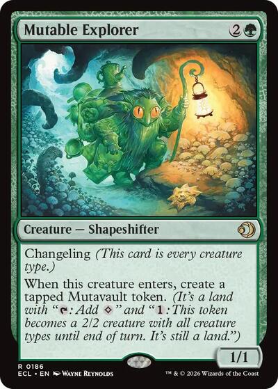 Mutable Explorer (Lorwyn Eclipsed) Light Play