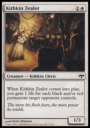 Kithkin Zealot (Eventide) Medium Play