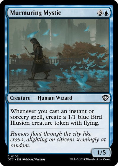 Murmuring Mystic (Commander: Outlaws of Thunder Junction) Light Play