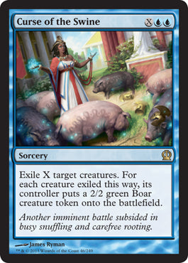 Curse of the Swine (Theros) Medium Play