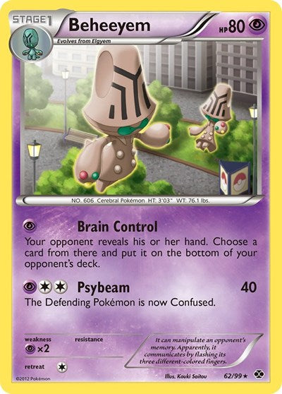 Beheeyem (Next Destinies) Medium Play