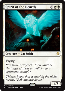 Spirit of the Hearth (Commander 2017) Light Play