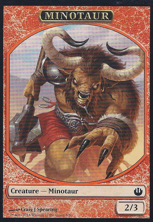 Minotaur Token (Journey into Nyx) Light Play