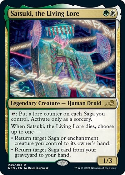 Satsuki, the Living Lore (Kamigawa: Neon Dynasty) Light Play