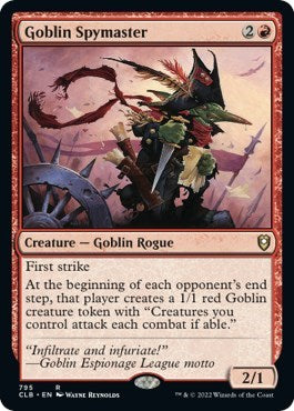 Goblin Spymaster (Commander Legends: Battle for Baldur's Gate) Light Play