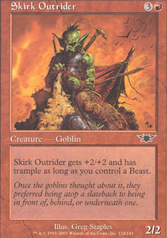 Skirk Outrider (Legions) Light Play