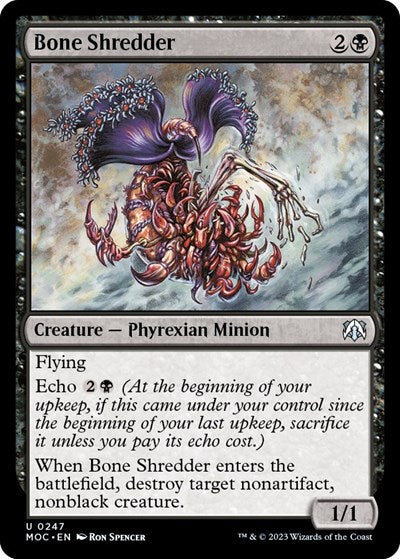 Bone Shredder (Commander: March of the Machine) Light Play