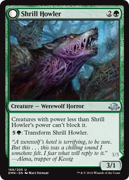 Shrill Howler (Eldritch Moon) Light Play