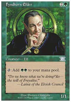 Fyndhorn Elder (Classic 6th Edition) Light Play