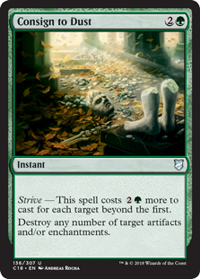Consign to Dust (Commander 2018) Light Play