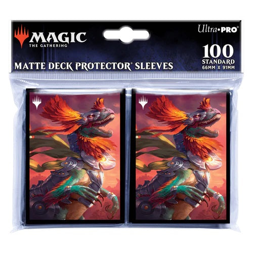Ultra Pro - MTG: The Lost Caverns of Ixalan Pantlaza, Sun-Favored Standard Deck Protector Sleeves (100ct)