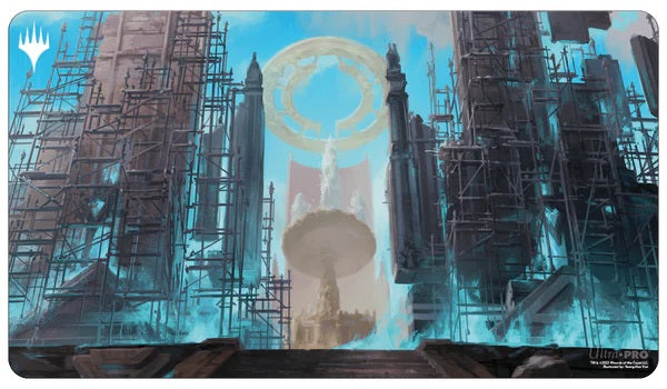 Ravnica Remastered Azorius Senate Hallowed Fountain Standard Gaming Playmat