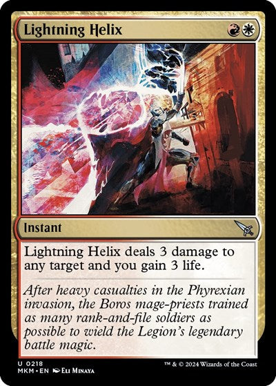Lightning Helix (Murders at Karlov Manor) Light Play