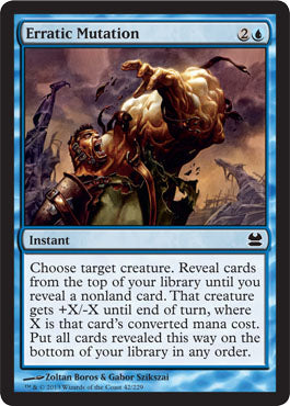 Erratic Mutation (Modern Masters) Light Play