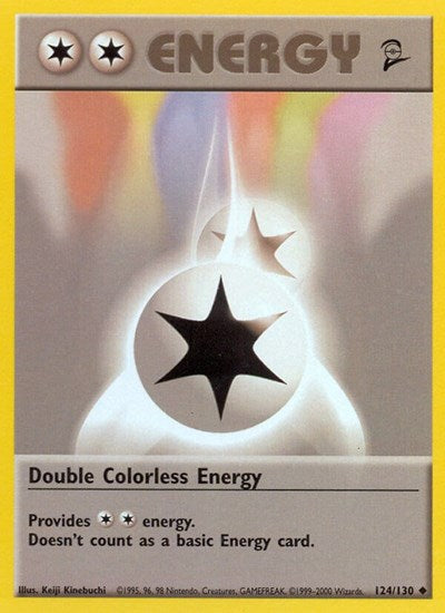 Double Colorless Energy (Base Set 2) Light Play